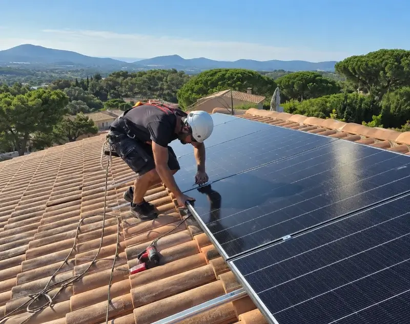 Installateur panneaux solaires Lyon — pose photovoltaïque sur toiture
